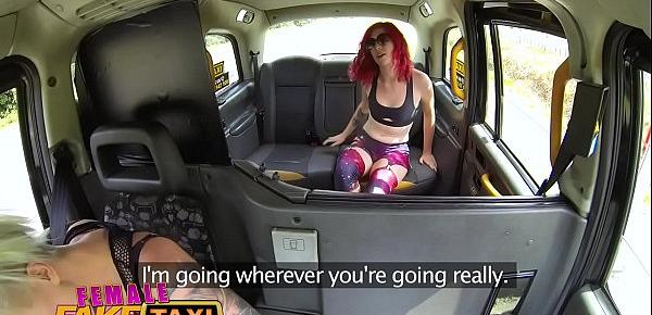 Female Fake Taxi Hot redhead hitchhiker gets the sexual ride of her life
